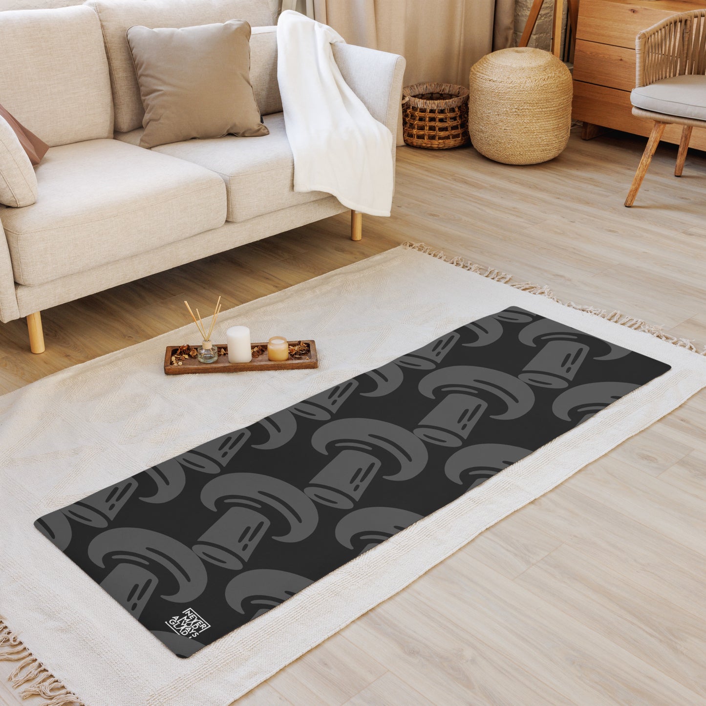 Mushroom Yoga mat