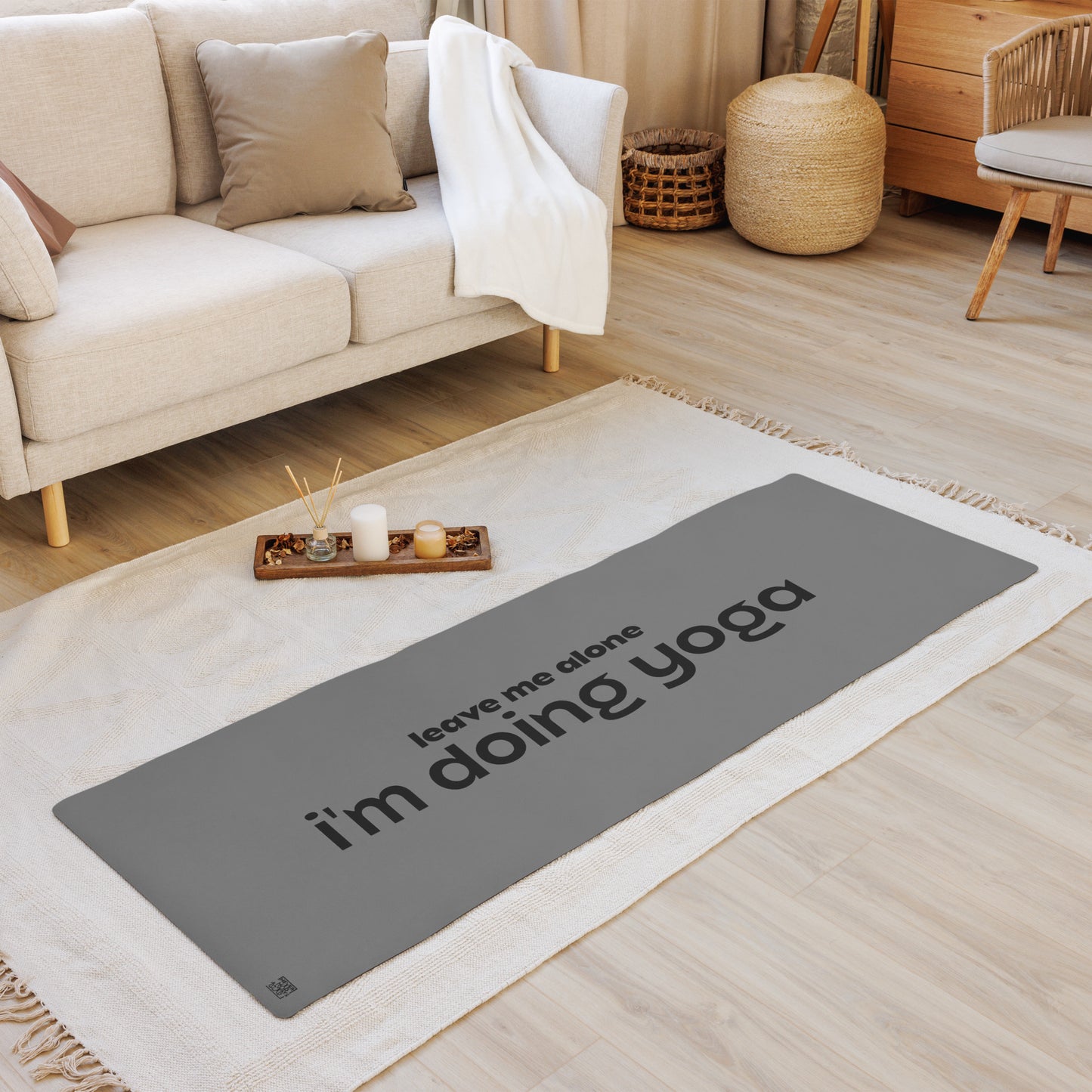 leave me alone Yoga mat