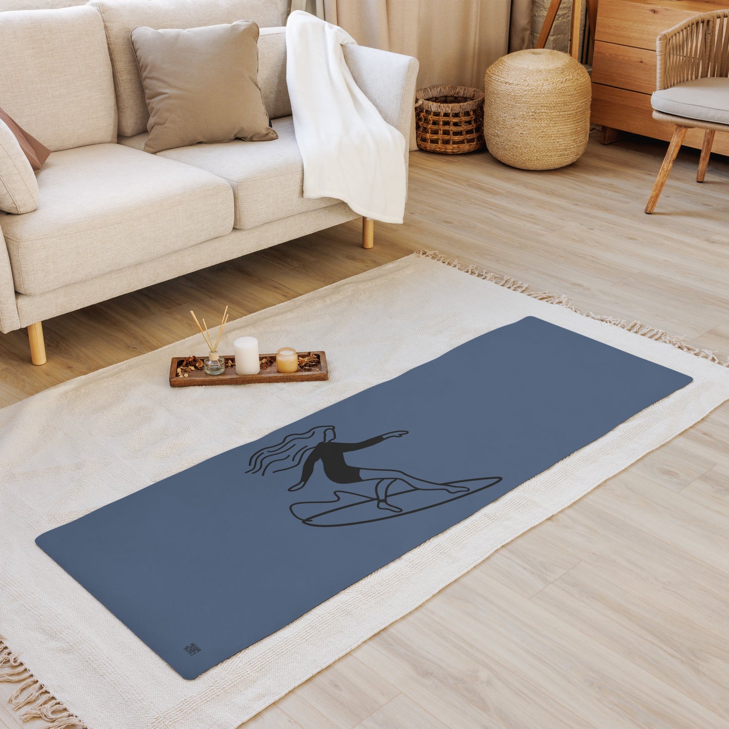 Surfer Girl Yoga mat