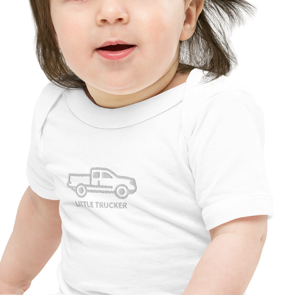 Little Trucker Baby short sleeve one piece