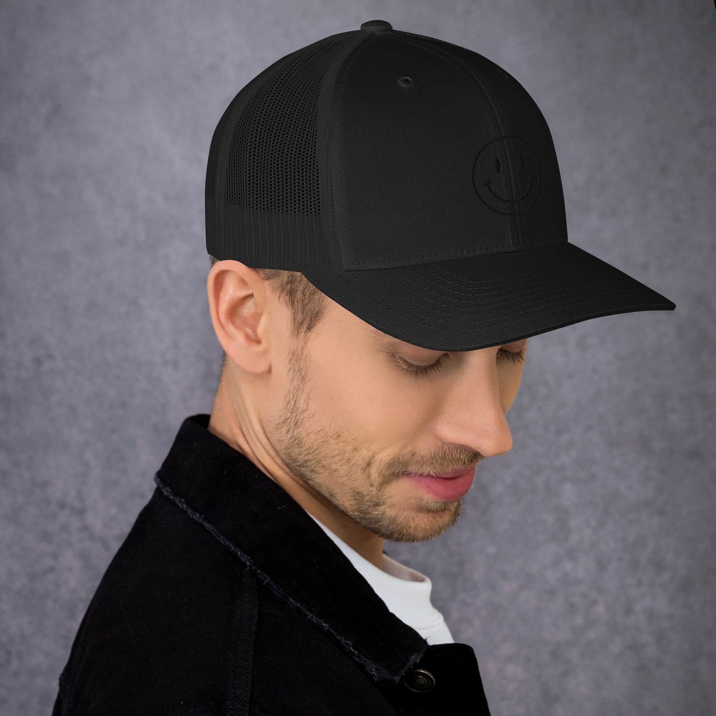 Smiley Trucker Cap