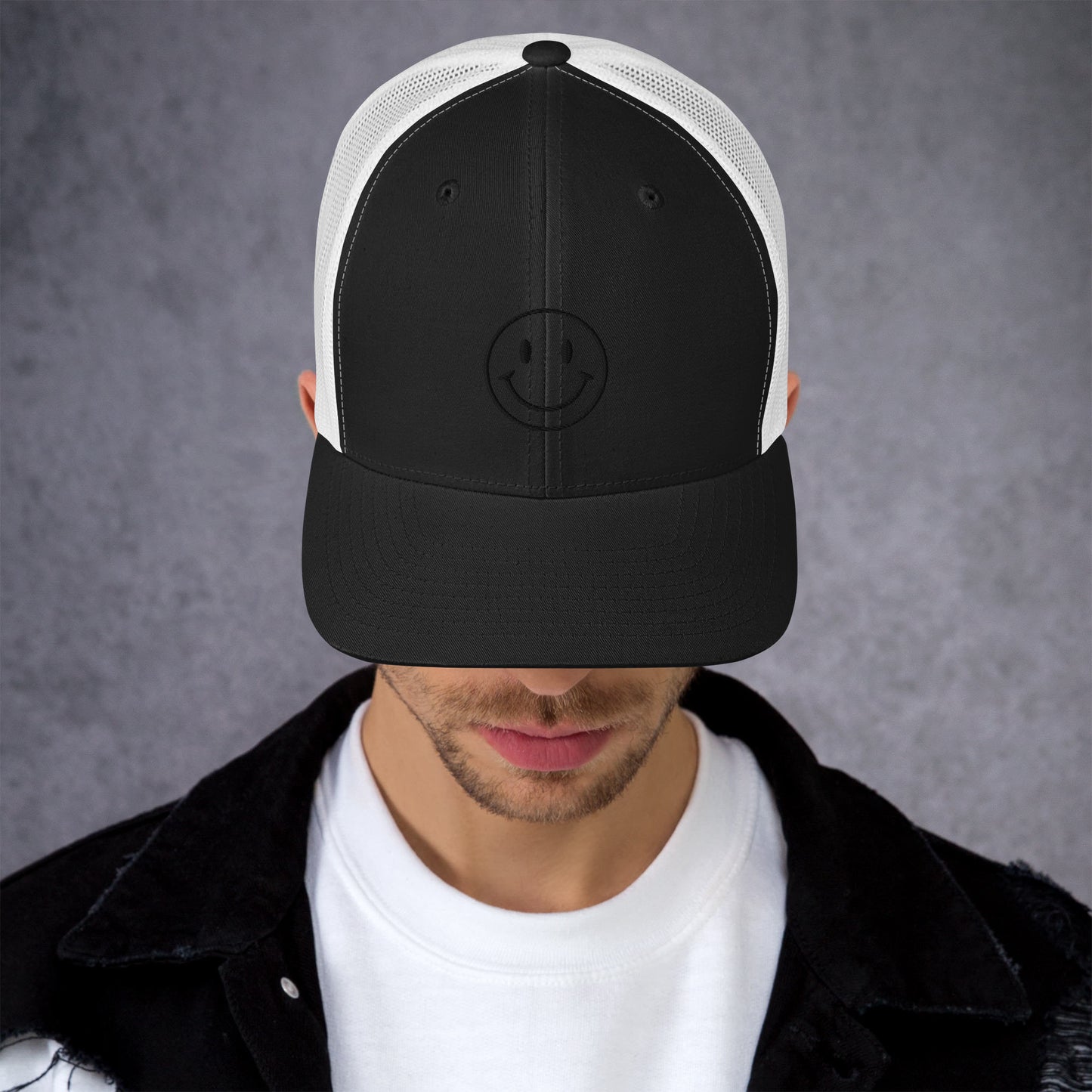 Smiley Trucker Cap
