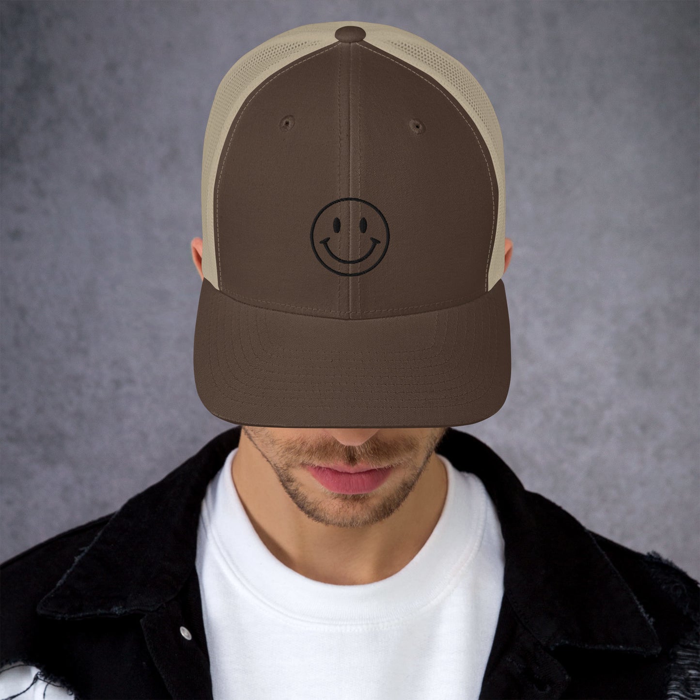 Smiley Trucker Cap