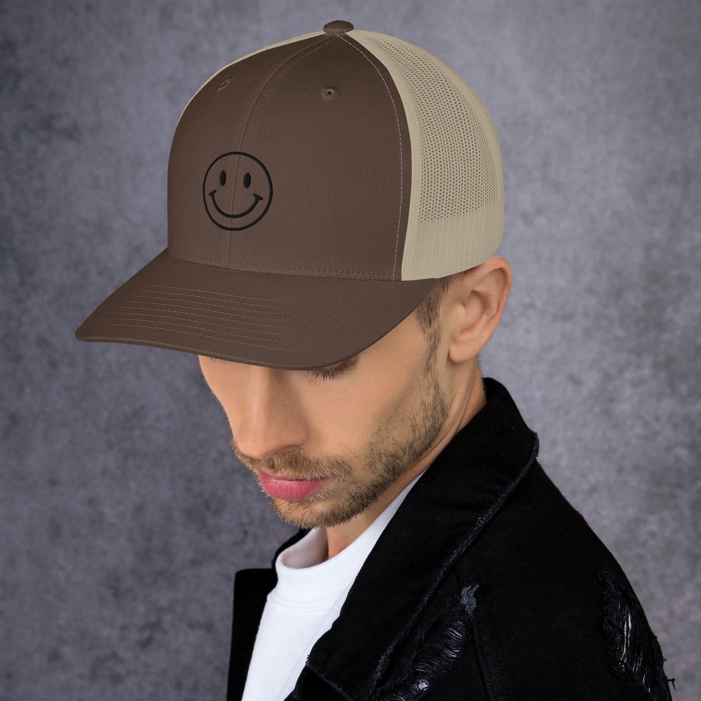 Smiley Trucker Cap