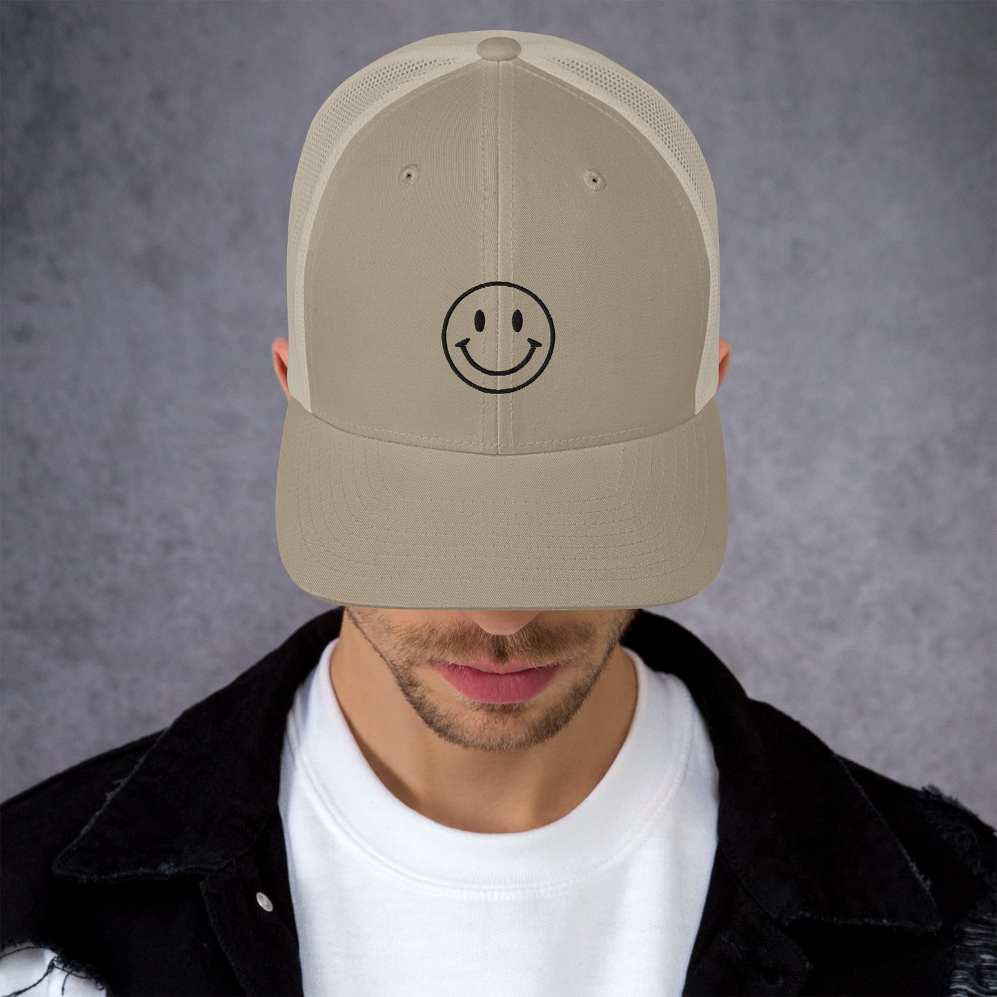 Smiley Trucker Cap