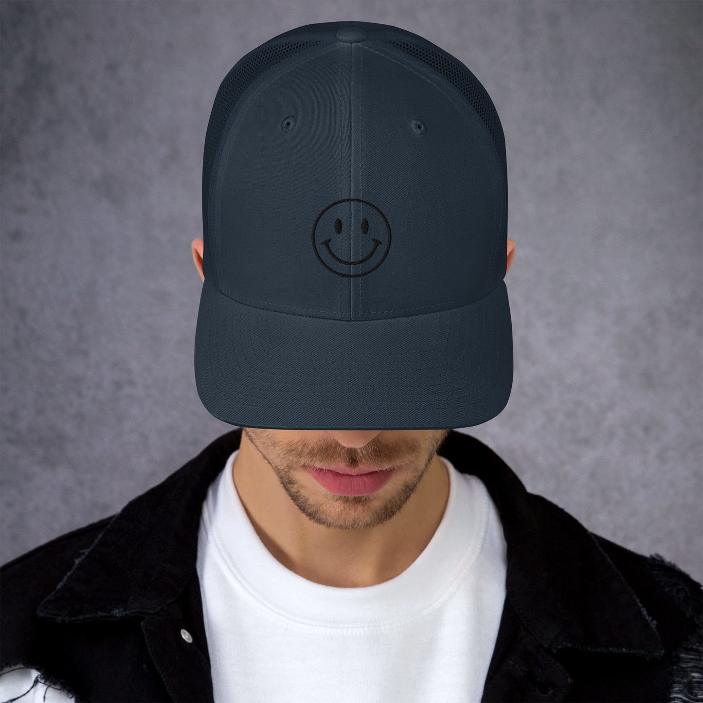 Smiley Trucker Cap