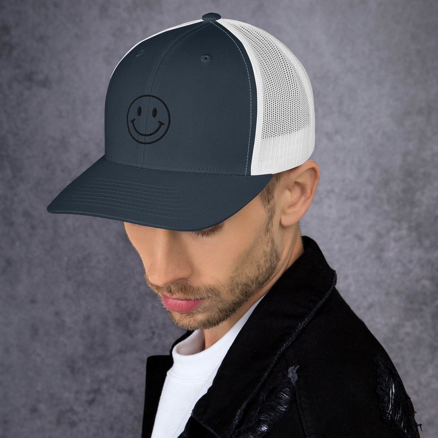 Smiley Trucker Cap