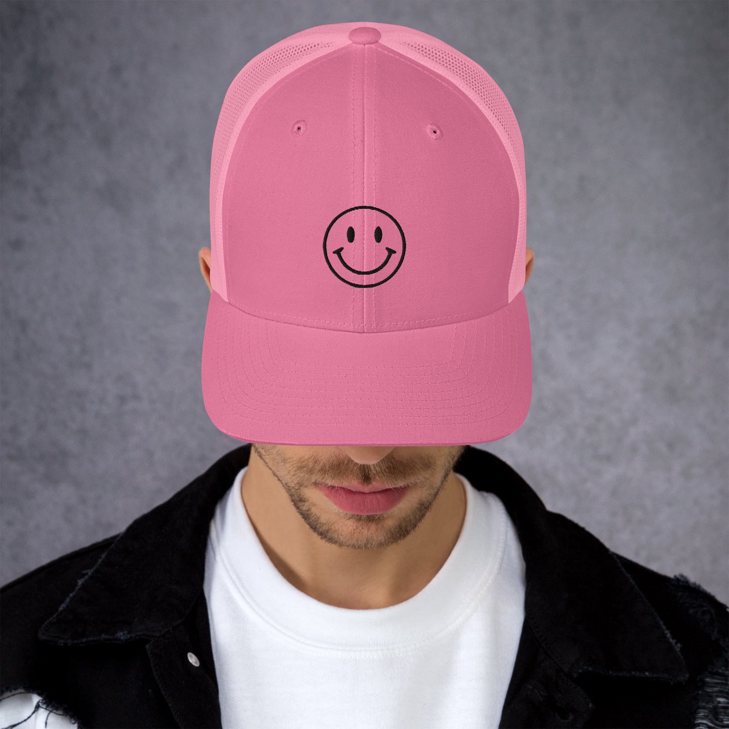 Smiley Trucker Cap