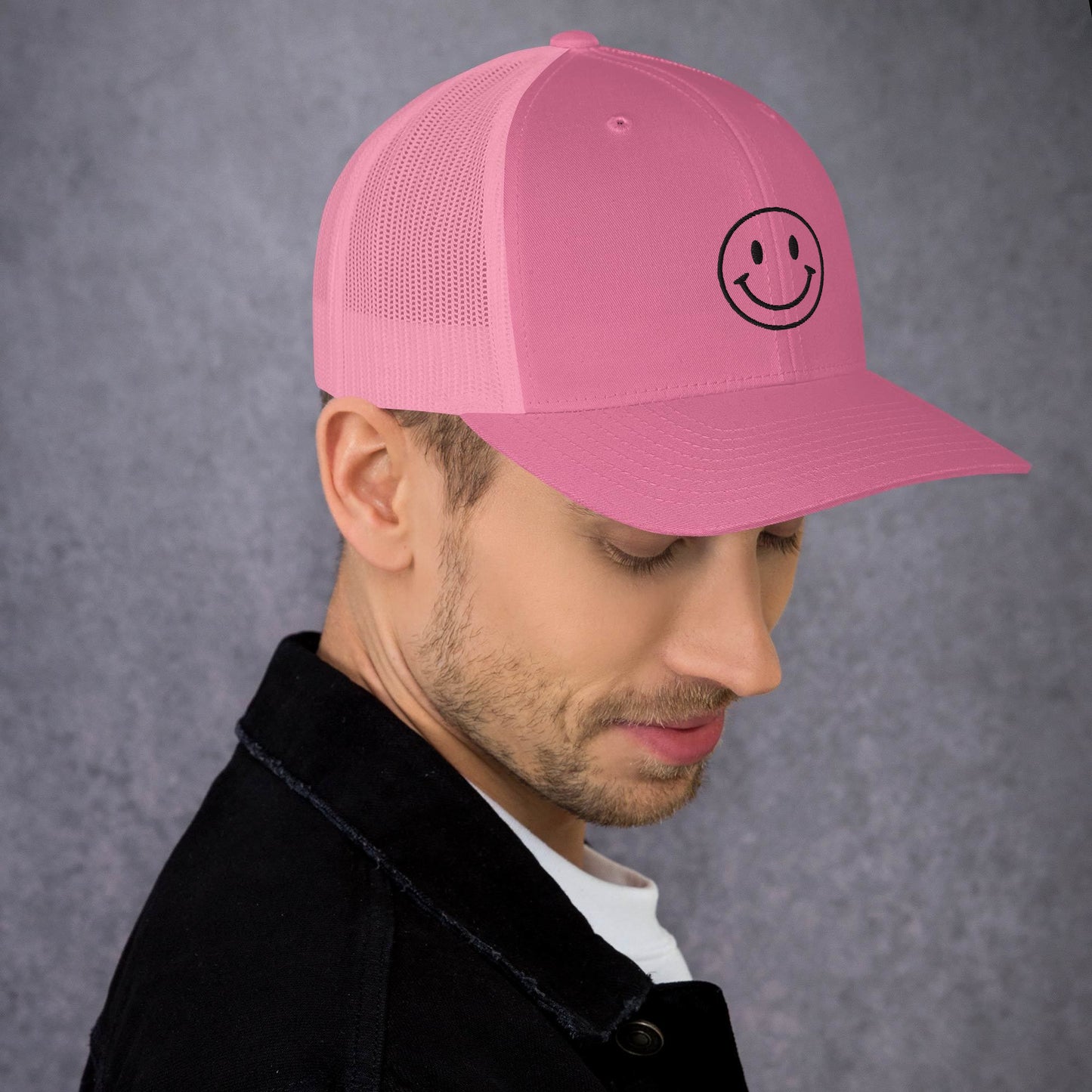 Smiley Trucker Cap