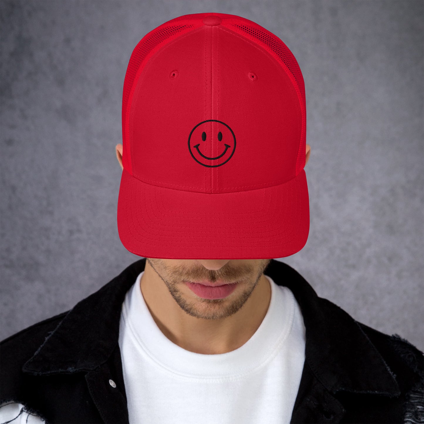 Smiley Trucker Cap