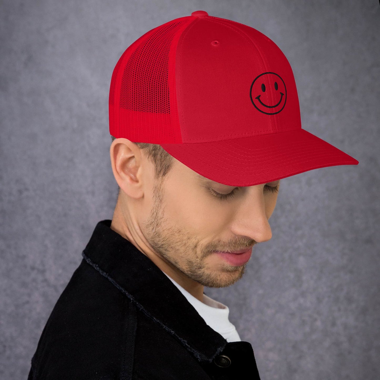 Smiley Trucker Cap