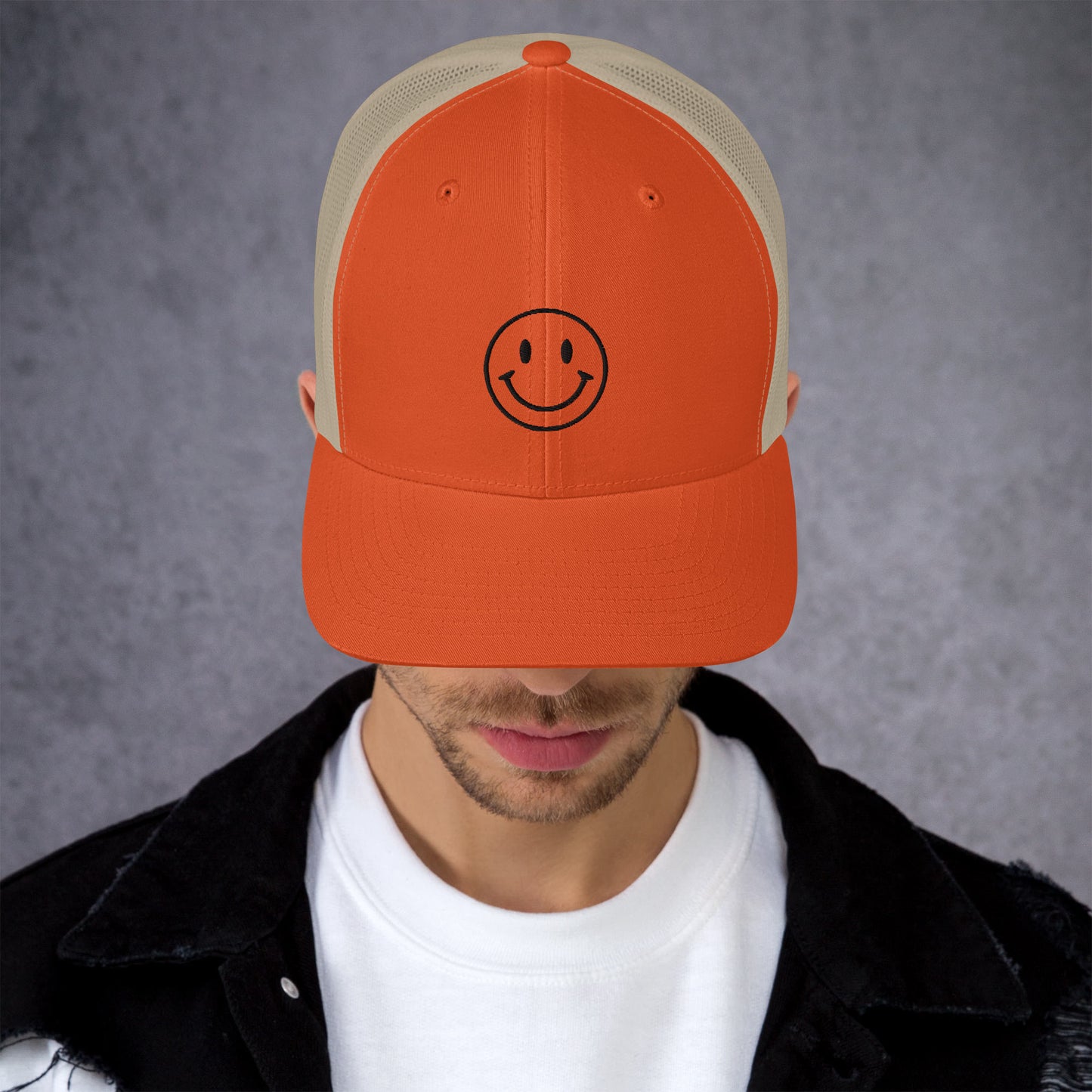 Smiley Trucker Cap