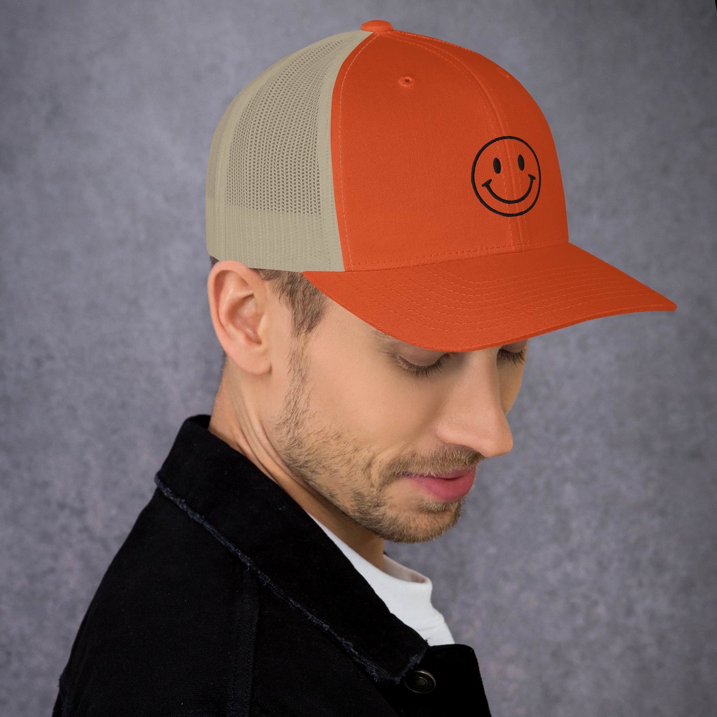 Smiley Trucker Cap