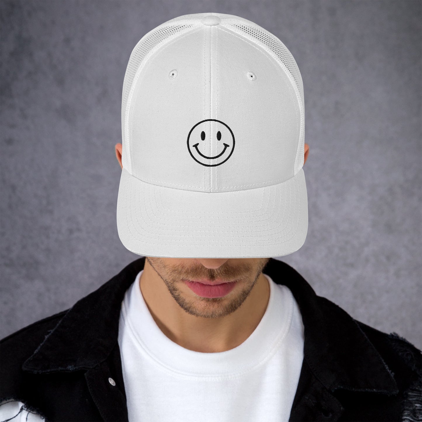 Smiley Trucker Cap
