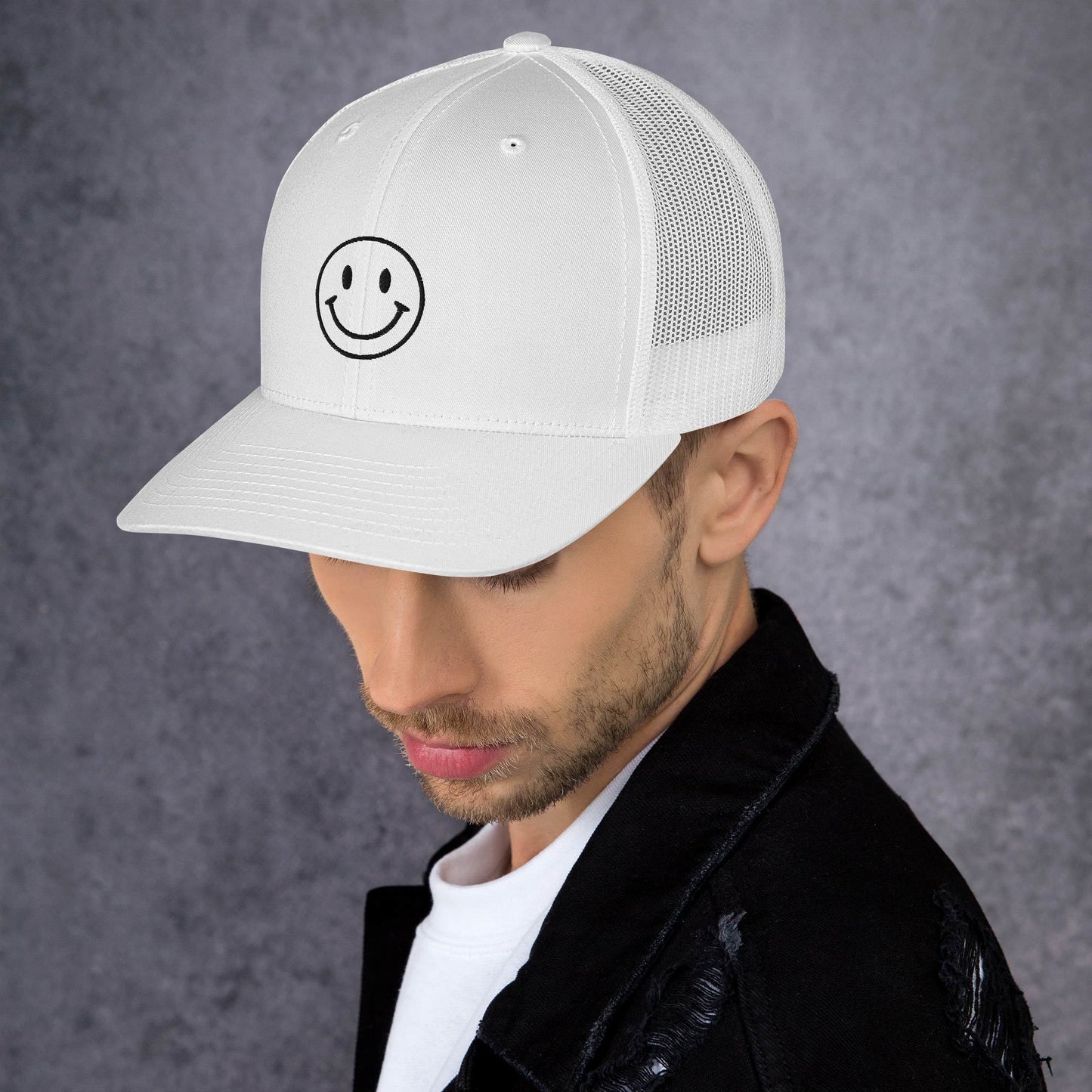 Smiley Trucker Cap