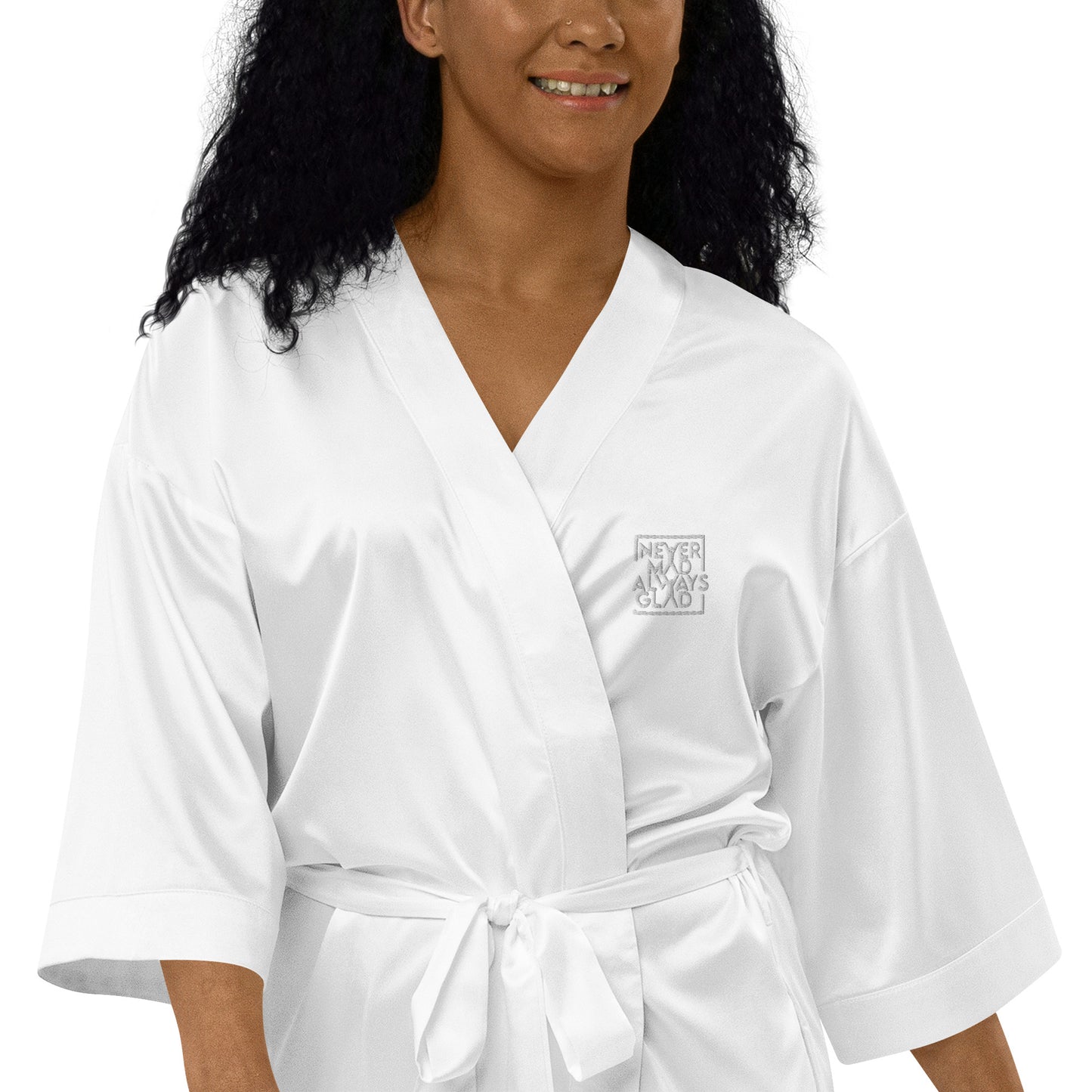 NMAG Satin robe