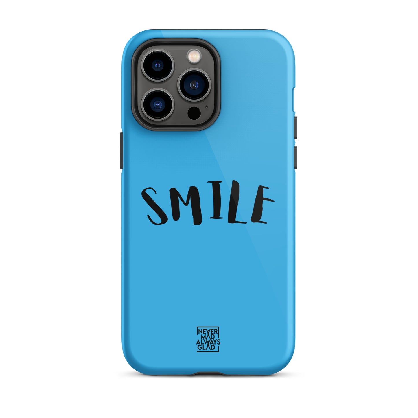 NMAG SMILE BLUE Tough iPhone case