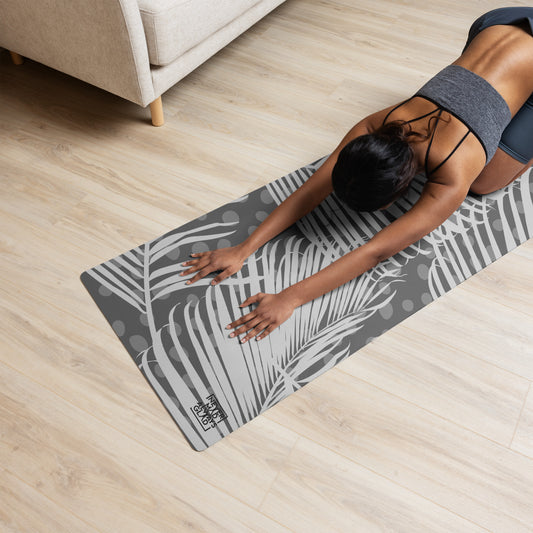 B&W Plant Yoga mat