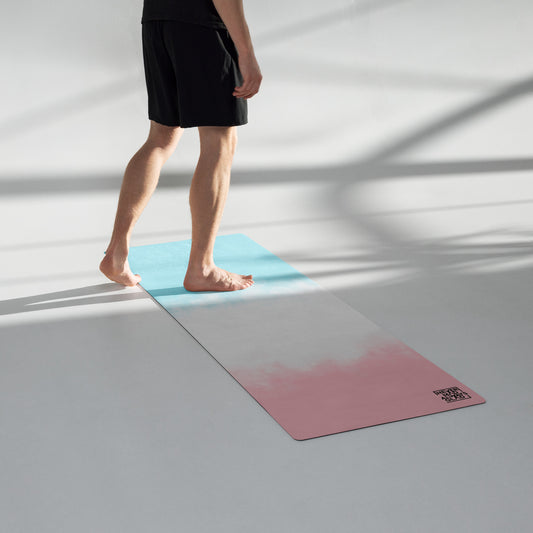 Tricolor Yoga mat