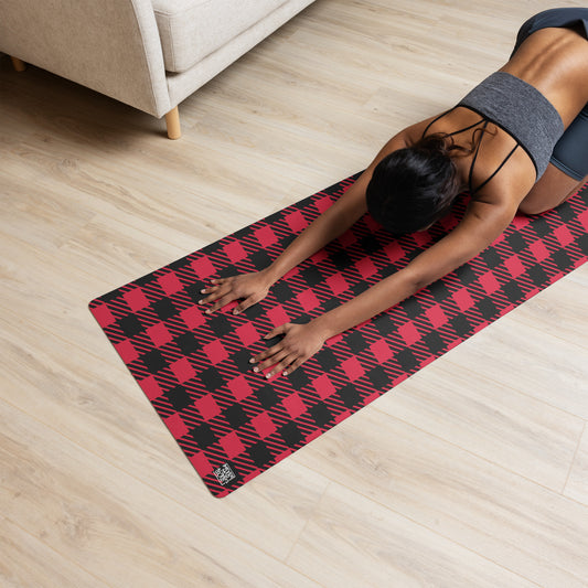 Plaid Yoga mat