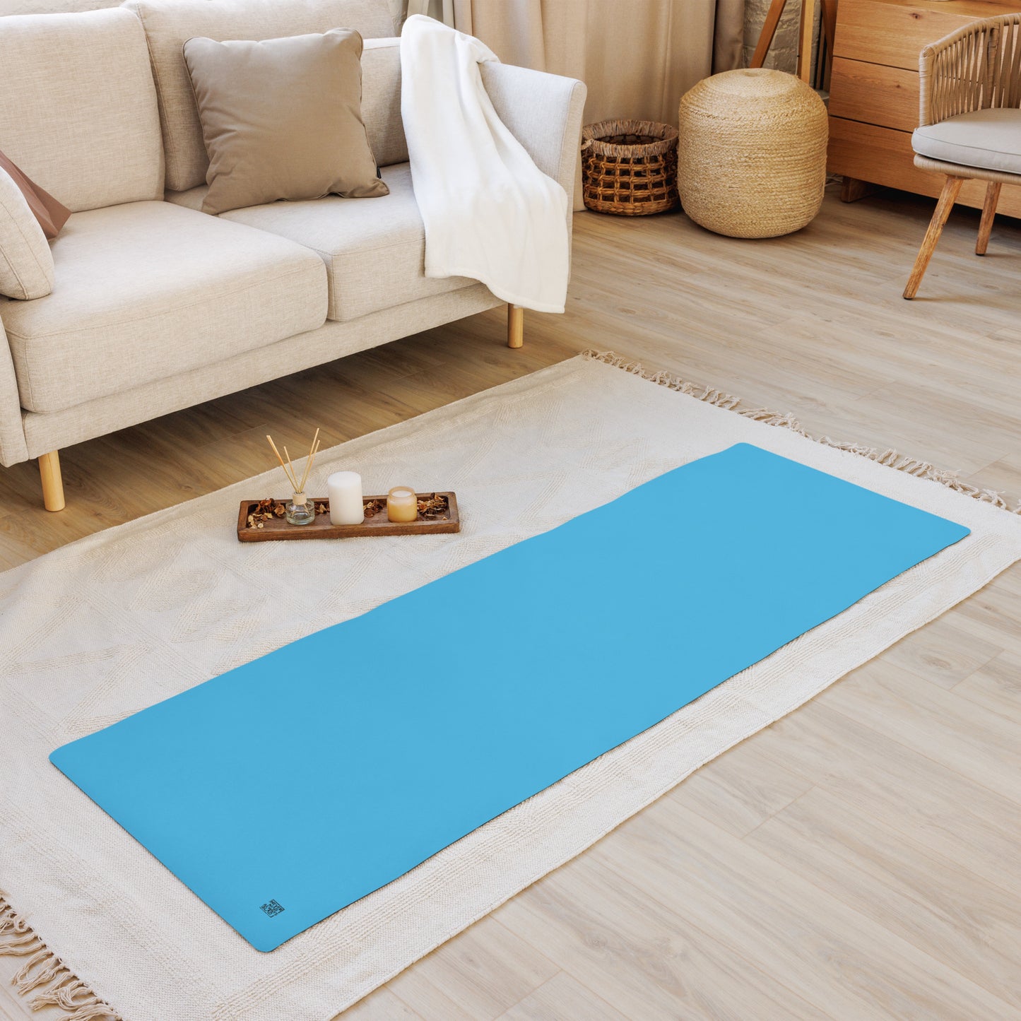 Sky Blue Yoga mat