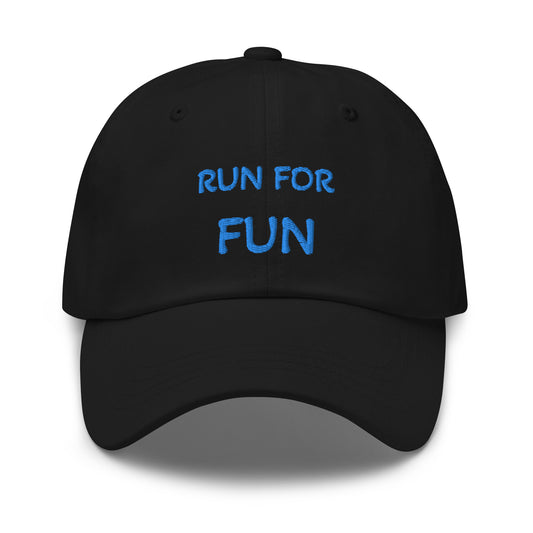 RUN FOR FUN Dad hat