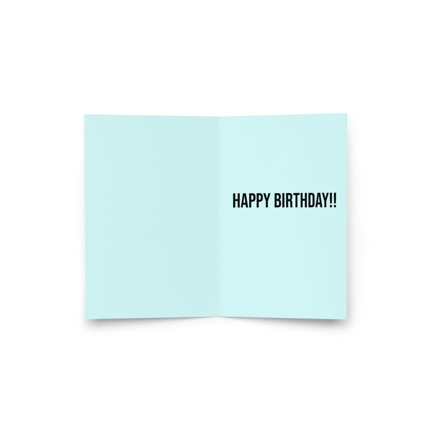 BIRTHDAY ELEPHANT Greeting card