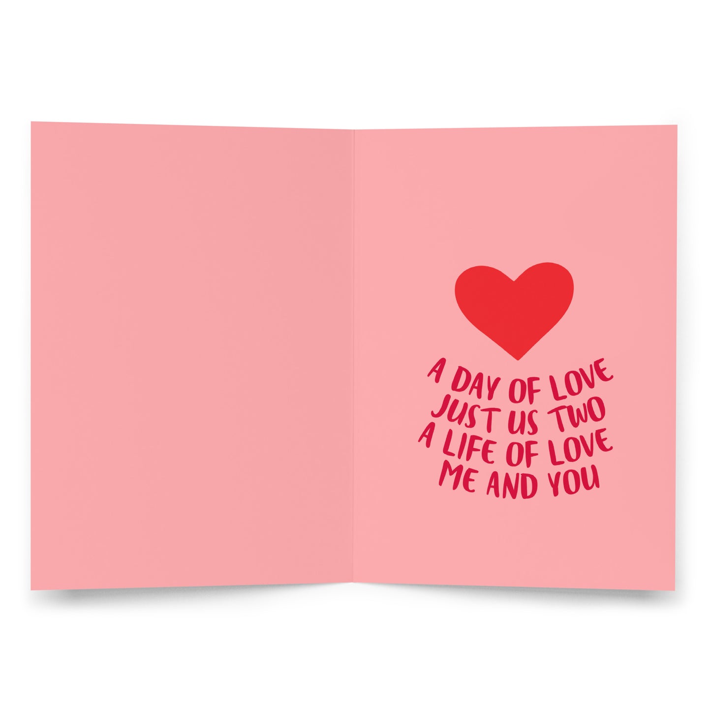 VALENTINES DAY Greeting card