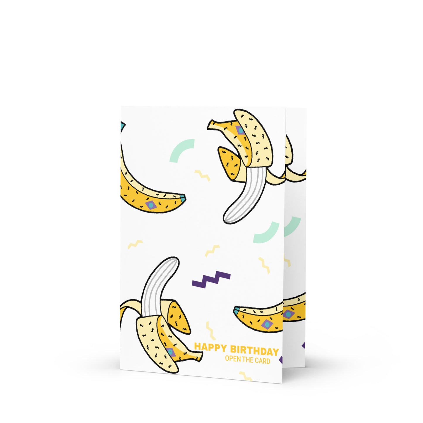 BIRTHDAY BANANAS Greeting card