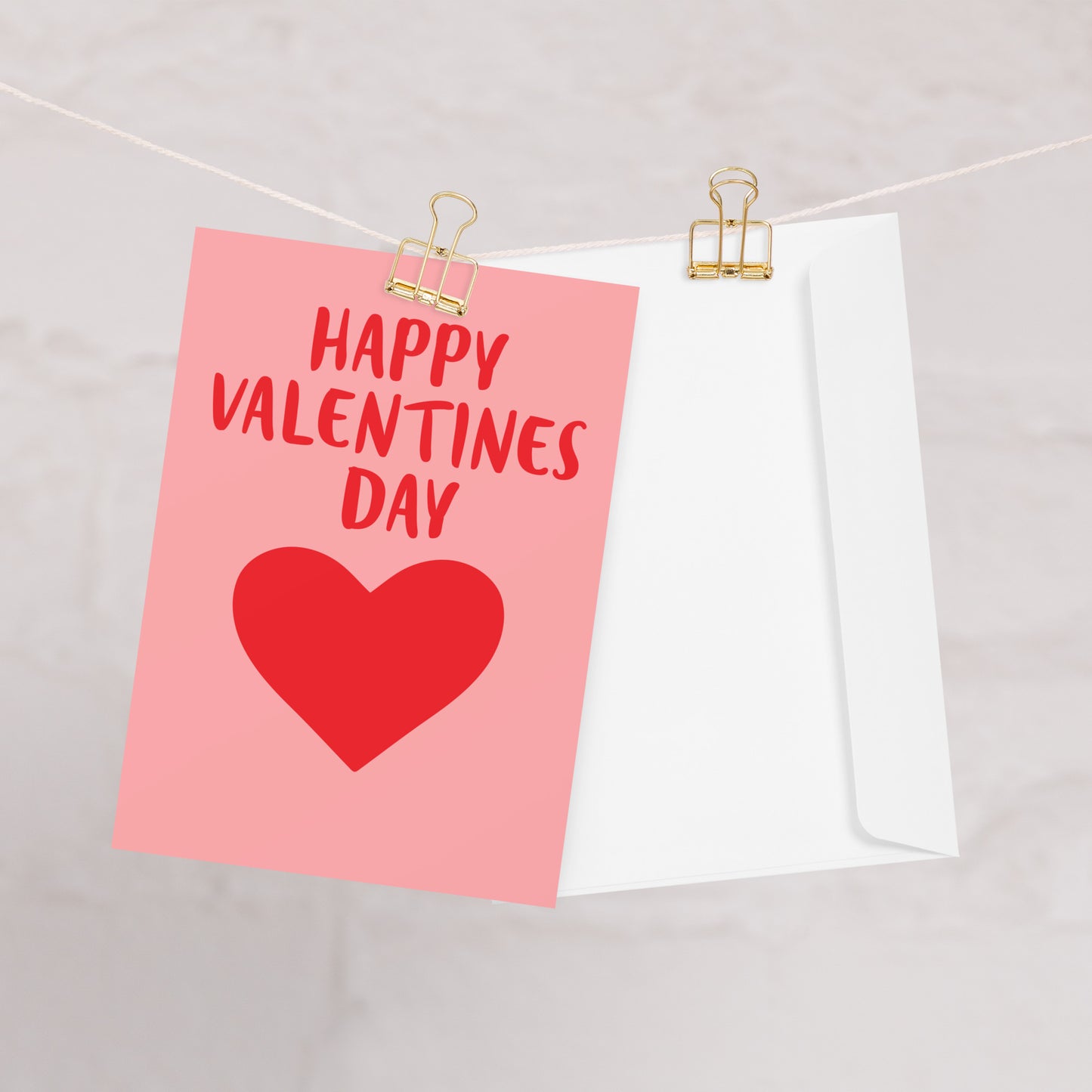 VALENTINES DAY Greeting card