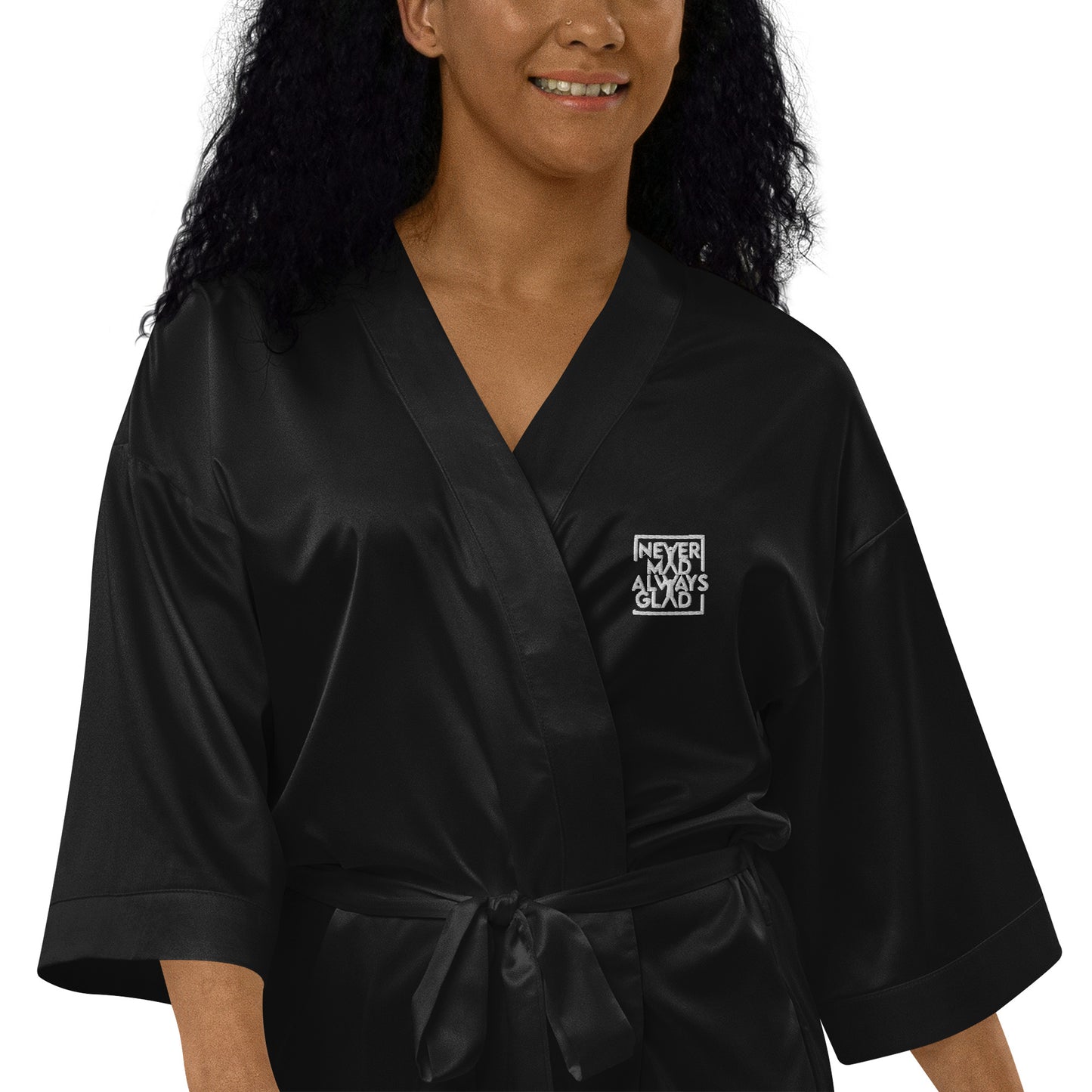 NMAG Satin robe