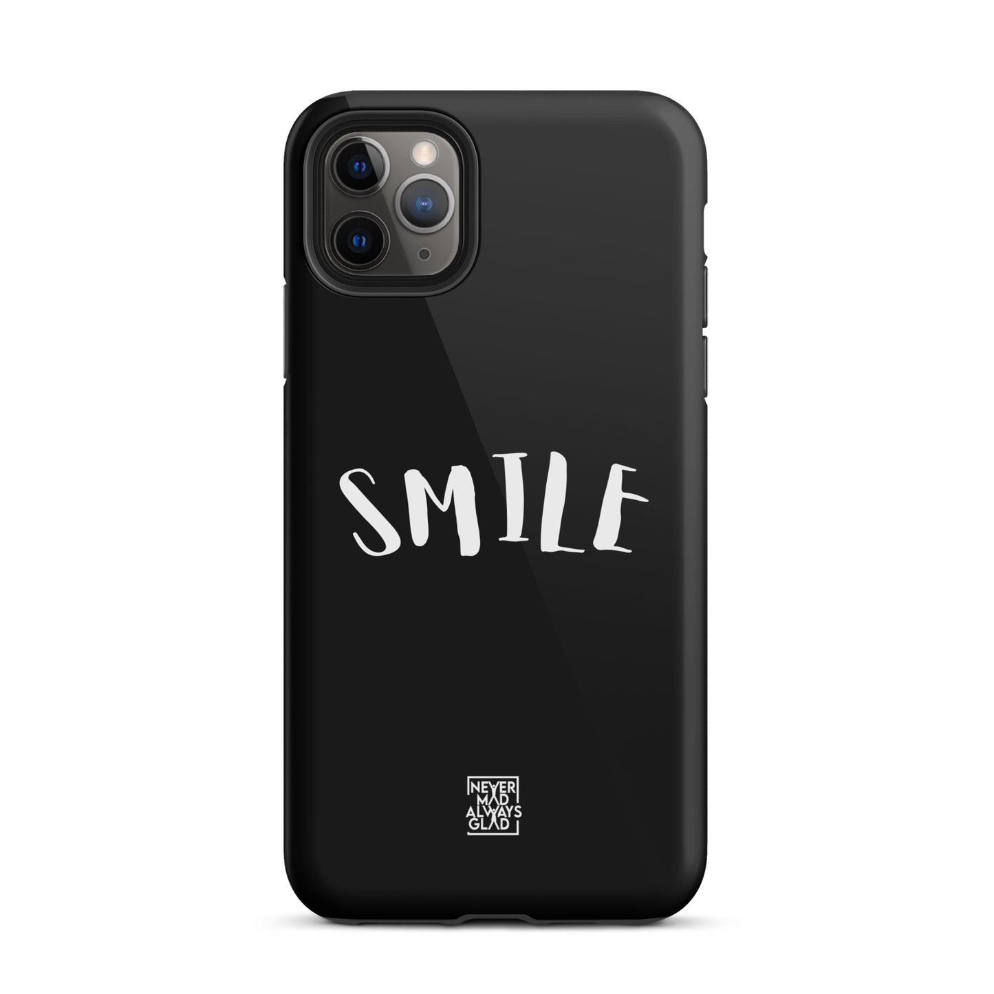NMAG SMILE BLACK Tough iPhone case