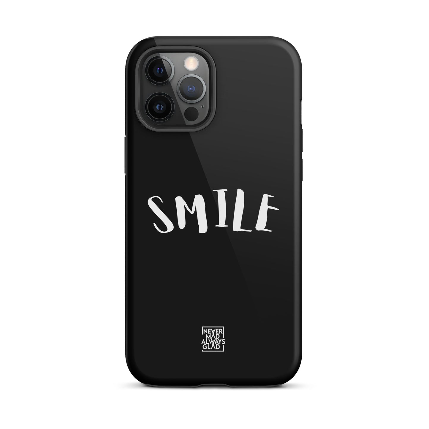 NMAG SMILE BLACK Tough iPhone case