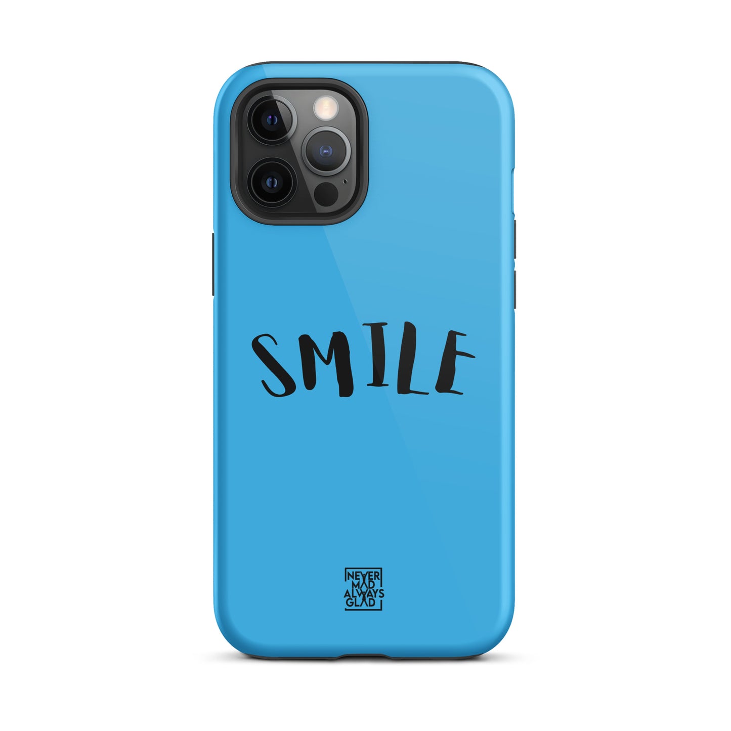 NMAG SMILE BLUE Tough iPhone case