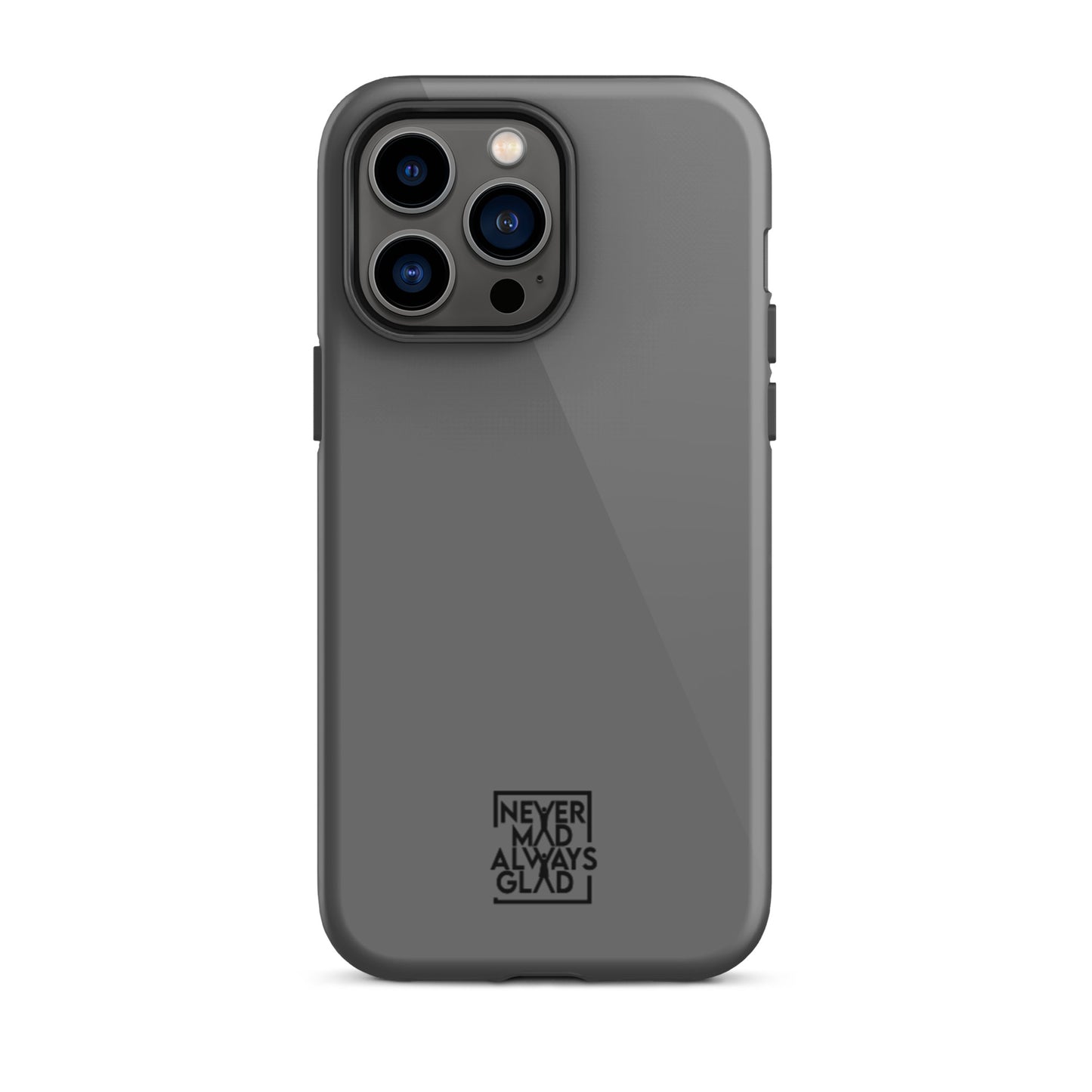 Grey Tough iPhone case